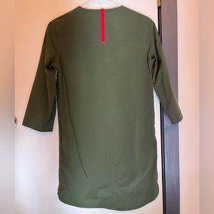 Topo Designs tunic top, green, xs